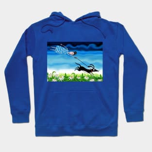 Walking the Dog Hoodie